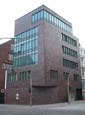 Der Anbau aus dem Jahr 2004/2005 an der Ecke Kastanienallee/Davidstra�e.